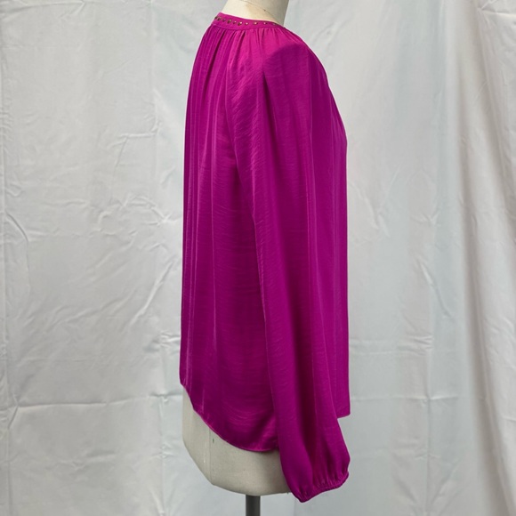 CRAZY BIG SALE!! Vince Camuto Hot Pink Top Blouse - Picture 4 of 8